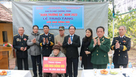 Petrolimex hỗ trợ xây dựng, sửa chữa "Nhà đồng đội" tại Thái Bình và Nam Định