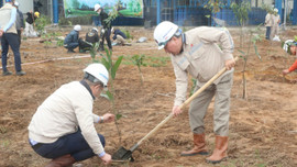 Điện lực Dầu khí Thái Bình 2 phát động Chương trình trồng cây xanh năm 2023