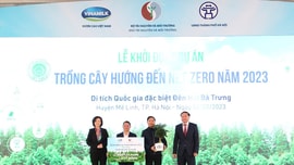 Báo Tài nguyên và Môi trường phối hợp với Vinamilk khởi động Dự án trồng cây hướng tới Net Zero
