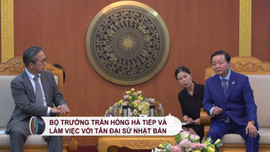 Bộ trưởng Trần Hồng Hà tiếp và làm việc với Đại sứ Nhật Bản