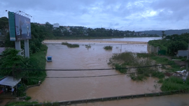 Đắk Nông: TP. Gia Nghĩa bị ngập nhiều nơi do mưa lớn