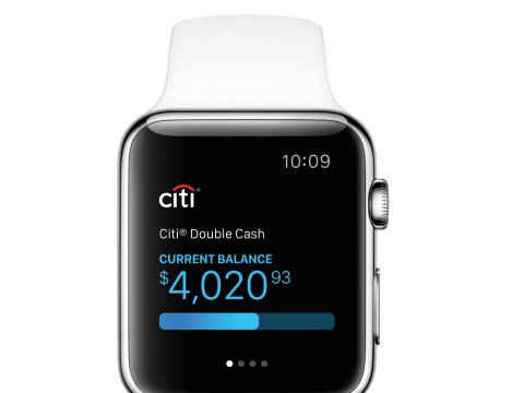 Citi ra mắt ứng dụng ngân hàng trực tuyến trên Apple Watch
