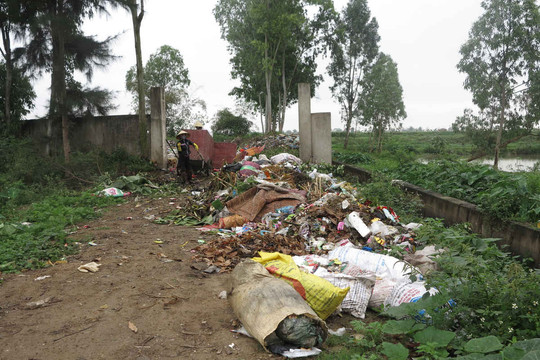Quỳnh Lưu (Nghệ An): Cần sớm di dời bãi rác tại xã Quỳnh Hưng