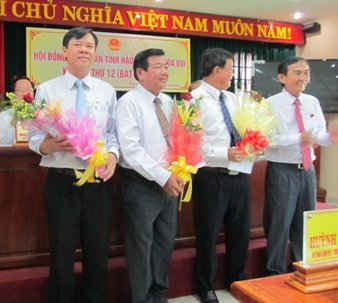 Ông Trương Cảnh Tuyên được bầu làm Phó Chủ tịch UBND tỉnh Hậu Giang