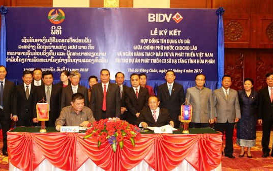 BIDV tài trợ gần 147 triệu USD để phát triển hạ tầng tỉnh Hủa Phăn (Lào)