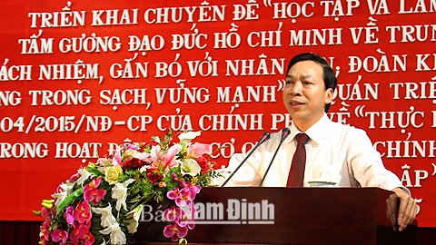 Ông Trần Văn Chung được bầu giữ chức Chủ tịch HĐND tỉnh Nam Định