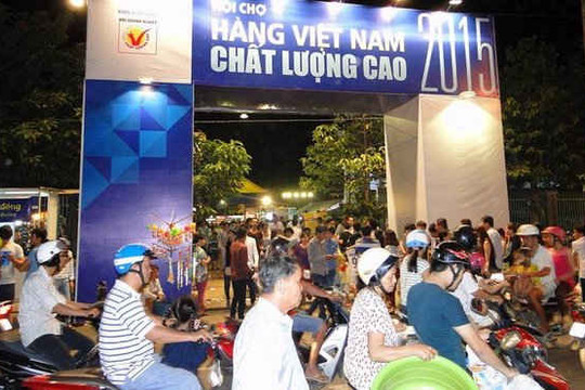 TPHCM: Tổ chức Hội chợ Hàng Việt Nam chất lượng cao 2015