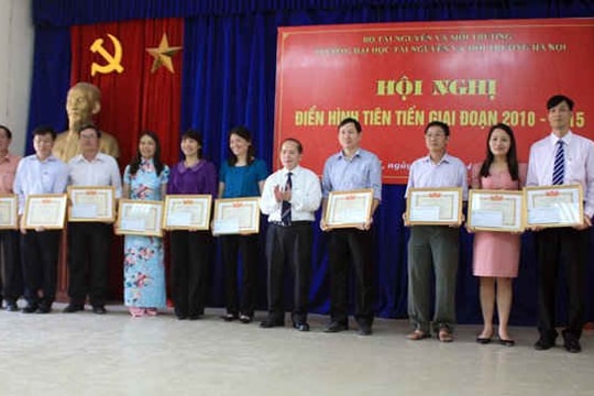 Đại học TN&MT Hà Nội lan tỏa từ phong trào thi đua