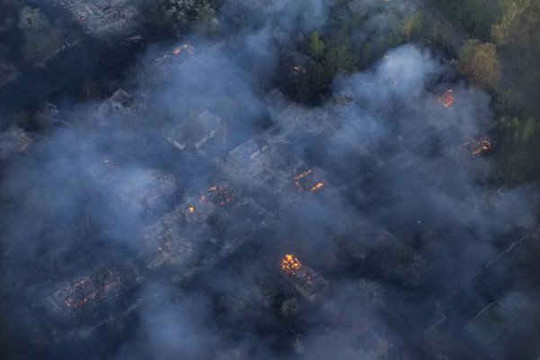 Ukraine: Cháy rừng đe dọa nhà máy hạt nhân Chernobyl