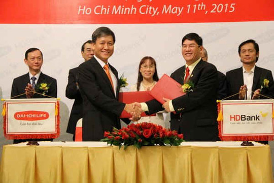 Dai-ichi Life Việt Nam và HDBank hợp tác kinh doanh bảo hiểm dài hạn