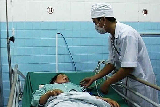 Quảng Trị: Hai nông dân nhập viện vì bị rắn lục đuôi đỏ cắn
