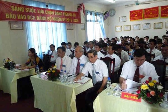 Đại hội Đảng bộ Sở TN&MT Sơn La lần thứ XI, nhiệm kỳ 2015-2020