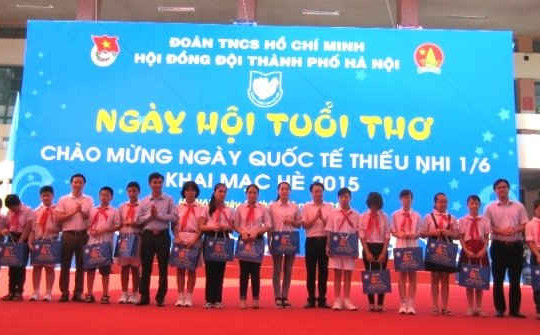 Cung Thiếu nhi Hà Nội khai mạc hè 2015