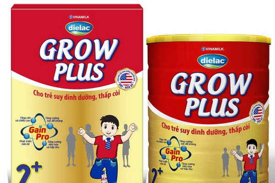 Dielac Grow Plus – Đặc chế cho trẻ suy dinh dưỡng
