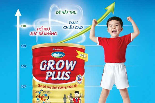 Dielac Grow Plus: "Chìa khóa vàng" cho trẻ suy dinh dưỡng thấp còi