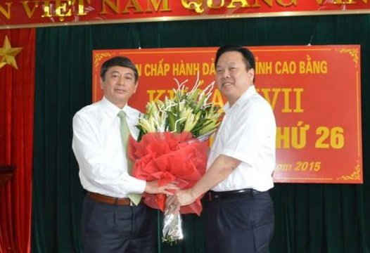 Ông Hoàng Xuân Ánh chính thức làm Chủ tịch UBND tỉnh Cao Bằng