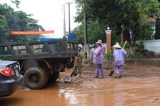 Sơn La: Tập trung khắc phục hậu quả do mưa lũ