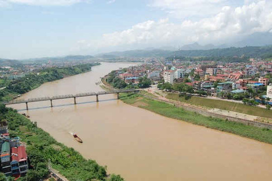 Kết quả quan trắc diễn biến nguồn nước sông Hồng trên biên giới Lào Cai