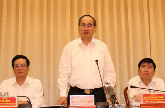 Đồng chí Nguyễn Thiện Nhân giám sát việc phát triển khoa học – công nghệ tại TP.Hồ Chí Minh