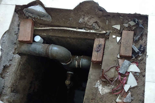 KĐT Văn Quán (Hà Đông – Hà Nội): Nguy cơ ô nhiễm từ bể nước ngầm