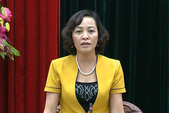 Bà Nguyễn Thị Thanh tái đắc cử Bí thư Tỉnh ủy Ninh Bình