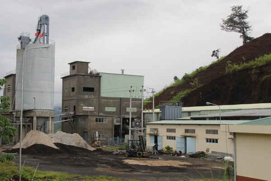 Đắk Nông: Nhà máy xi măng hoạt động không báo cáo kế hoạch quản lý môi trường