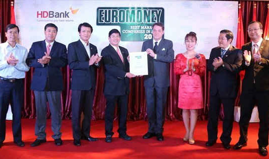 Việt Nam nhận giải thưởng "Doanh nghiệp quản lý tốt nhất" của Euromoney