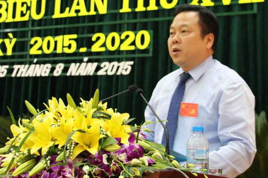 Ông Nguyễn Hoàng Anh tái đắc cử Bí thư Tỉnh ủy Cao Bằng nhiệm kỳ 2015-2020