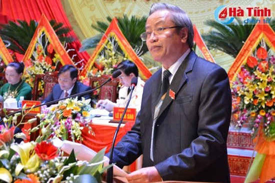 Công bố kết quả bỏ phiếu Ban chấp hành Đảng bộ tỉnh Hà Tĩnh khóa XVIII