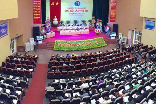 Danh sách BCH Đảng bộ tỉnh Quảng Ngãi nhiệm kỳ 2015-2020
