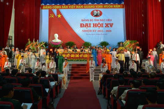 Ông Lê Thanh Hải chỉ đạo Đại hội Đảng bộ tỉnh Bạc Liêu lần thứ XV