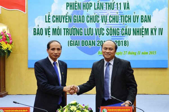 Chủ tịch tỉnh Bắc Ninh làm tân Chủ tịch UBBVMT lưu vực sông Cầu