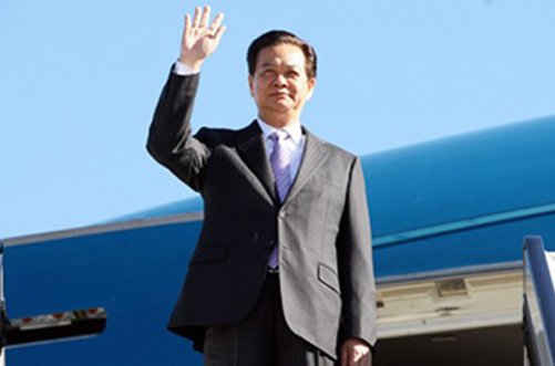 Bộ trưởng Nguyễn Minh Quang tháp tùng Thủ tướng dự Hội nghị toàn cầu về BĐKH