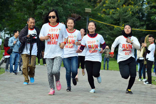 "Chạy vì trái tim 2015" gây quỹ mổ tim cho trẻ em nghèo