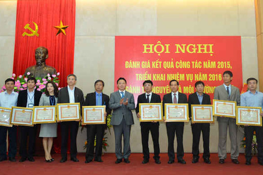 Ngành TN&MT Hà Nội đề ra 9 nhiệm vụ trọng tâm năm 2016