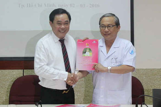 "Trái tim Hằng Hữu" ký kết tài trợ mổ tim cho trẻ em nghèo tại Bệnh viện Nhi đồng I