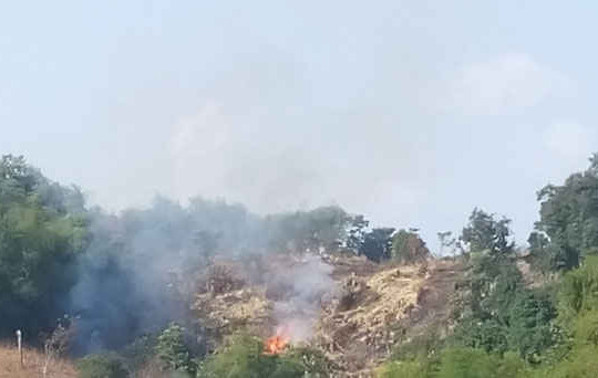 Hơn 400 người dập lửa cháy rừng rất lớn tại Khu bảo tồn thiên nhiên Hoàng Liên