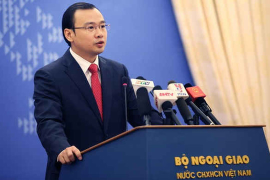 Yêu cầu Trung Quốc chấm dứt ngay vi phạm chủ quyền của Việt Nam tại Hoàng Sa