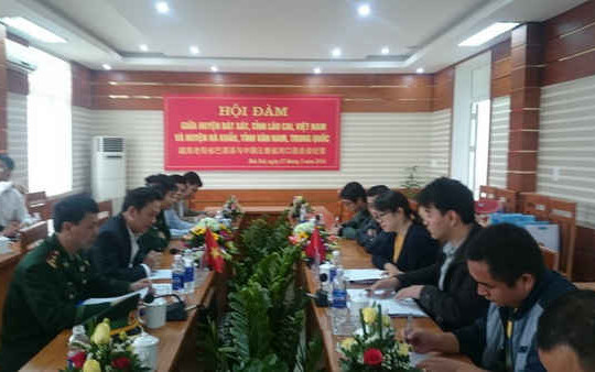 Hội đàm Việt Nam – Trung Quốc về xây dựng trạm  quan trắc tài nguyên nước Trịnh Tường – sông Hồng
