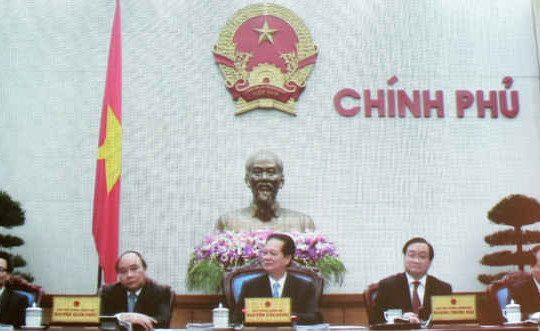 Thủ tướng Nguyễn Tấn Dũng chủ trì phiên họp thường kỳ Chính phủ tháng 3/2016