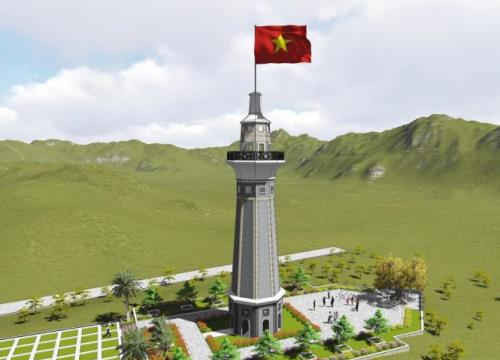 Lào Cai: Khởi công xây dựng Cột cờ biên giới Lũng Pô