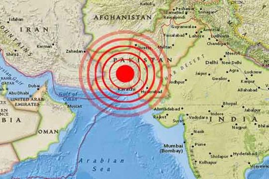 Động đất 6,6 độ Richter ở Pakistan, khắp miền Bắc Ấn Độ rung chuyển
