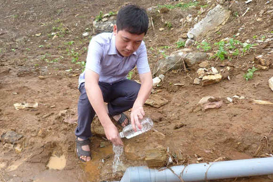 Sơn La: Thử nghiệm thành công giải pháp thu nước ngầm để cấp nước sinh hoạt