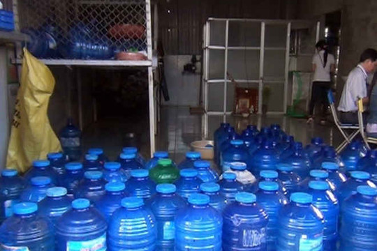 Hà Nội: Thêm 7 cơ sở nước uống đóng chai vi phạm vệ sinh ATTP