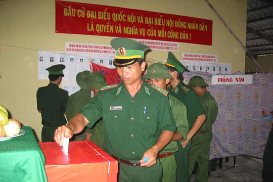 Kiên Giang: Xã đảo Thổ Châu hoàn thành bầu cử sớm