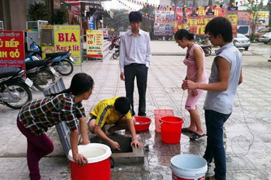 Hà Nội: Hè 2016, nguy cơ thiếu hụt nước sạch