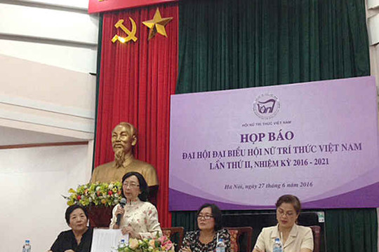 Ngày 2-3/7: Đại hội lần 2 Hội Nữ trí thức Việt Nam