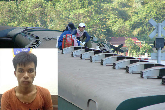 Đà Nẵng: Công an quận Liên Chiểu bắt kẻ đu tàu hỏa cướp giật