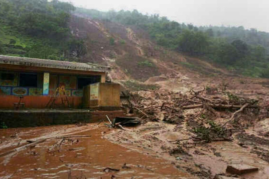 Ít nhất 40 người thiệt mạng do mưa lũ ở miền bắc Ấn Độ
