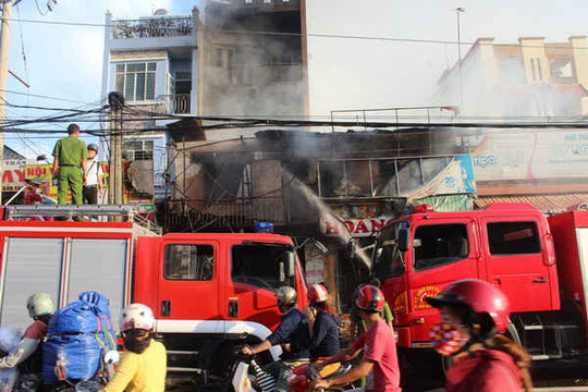 Hỏa hoạn tại TP Biên Hòa, 1 người chết